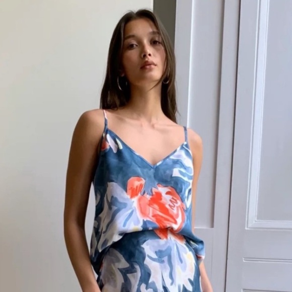 Aritzia Tops - Aritzia Babaton Floral Camisole Sz M